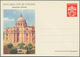 Vatikan - Ganzsachen: 1949, Picture Postcards 13 Lire Blue And 25 Lire Red, Each With Both Pictures - Postal Stationeries