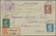 Europa: 1870/1950, Useful Accumulation Of About 350 Covers And Mostly Used Stationeries, Some With A - Sonstige - Europa