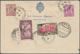 Delcampe - Europa: 1870/1950, Useful Accumulation Of About 350 Covers And Mostly Used Stationeries, Some With A - Sonstige - Europa