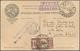 Delcampe - Europa - Ost: 1870/1944: Attractive Lot Of 35 Envelopes, Picture Postcards And Postal Stationeries F - Europe (Other)