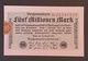 EBN8 - Germany 1923 Banknote 5 Millionen Mark P.105 #H.01545819 - 5 Millionen Mark