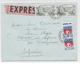 1967 - ENVELOPPE EXPRES De NICE (ALPES MARITIMES) => HOSPITALET DEL INFANTE (ESPAGNE) DESTINATION ! - 1961-....