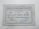 Document Carte Membre Titulaire Atelier Construction Du HAVRE 1940 (3/4) - Non Classés