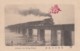 Ichikawa Iron Bridge Himeji Japan With Train Crossing Water C1920s/30s Vintage Postcard - Treni