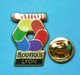 1 PIN'S  //   ** CANON / BOUTIQUE / LYON ** . (Arthus Bertrand Paris) - Informatique