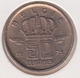 @Y@  België  50  Centime  1975  Unc      (4886) - 50 Centimes