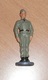 Militärische Figur - SOLDAT Aus Metall, Bemalt, Rarität, Gute Erhaltung, Höhe 7,5 Cm - 1939-45