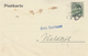 1915- Postkarte  Fr. 5 Pf  PERFORE - Lettres & Documents