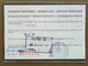 1992 CROATIA WAR Border Pass Valid For 3 Months Issued For Citizen Of Bosnia And Herzegovina - Historische Documenten