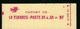 France, Variété, Carnet Marianne De Bequet, 1664 C 1a, Avec Variété Timbres Partiellement Imprimés, Voir Scan TB - Autres & Non Classés