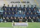 CARTOLINA - POSTCARD - BERGAMO - SQUADRA DI CALCIO ATALANTA 1995 - 96 - Bergamo