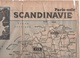 CARTE DE LA SCANDINAVIE PARUE DANS LE JOURNAL PARIS-SOIR DU 1er MAI 1940 - FINLANDE SUEDE NORVEGE DANEMARK - RESSOURCES - Mapas Geográficas