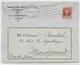 1944 - LIBERATION - ENVELOPPE Avec PETAIN SURCHARGE RF De LYON => MONTFERRAND - Guerre De 1939-45