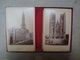 Delcampe - Album Souvenir 24 Photographies Ca1890 "  Souvenir De Bruxelles " Photo Publie Par A. JAGER FOTO BELGIUM BELGIQUE - Ancianas (antes De 1900)