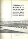 2290 " MOTOCARRI BENELLI - TIPO B.500 E B R.v. 500 - 12 PAGINE + COPERTINE-FINE ANNI '30  " CATALOGO ORIGINALE - Motorräder