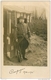 Photo Carte Postale MILITAIRE. Soldat Poilu De Garde 1914 15 Photographe Rue Corbeau à Paris 10 - Personnages