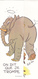 CPA à Système Pliable 18,5 Cm X 9 Cm Humour Illustrateur ROB VEL ROBERT PIERRE VELTER Un éléphant Qui Trompe, Infidèle - Robert