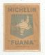 Autocollant MICHELIN FUAMA ,papier De Protection ,2 Scans - Aufkleber