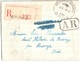 BRIOUZE St GERVAIS Orne Lettre Recommandée 1 F 75c Paix Yv 284A 286 Ob Horoplan Lautier A5 1936 Griffe AR Retour Rayée - Covers & Documents