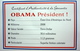 Demi Dollar Etats Unis, 2008, Obama Président - Verzamelingen
