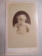 Photographie  CDV - Epoque Napoléon III - Portrait Ovale  Petit Enfant Avec Bonnet - Photo  Lorans, NEVERS   TBE - Anciennes (Av. 1900)