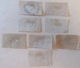 Lot De 8 Timbres Type Merson Oblitérés - YT N°120, 121, 122, 123, 143, 144, 145, 206 - Timbre 2 Fr Perforé - 1900-27 Merson