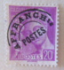 Timbre Préoblitéré YT N°78 20c Lilas Mercure, Variété E Avec Crochet - 1893-1947