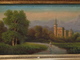 Delcampe - Antiguo Cuadro Al Oleo Con Paisage Y Un Castillo. Firmado A. Bossi. Italia. - Oils