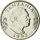 Monnaie, Tanzania, Shilingi, 1992, British Royal Mint, SPL, Nickel Clad Steel - Tanzanía