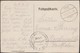 Allemagne 1917. Carte De Franchise Militaire. Das Zeichen Der Armierer, Le Signe De L'armurier. Pelle, Piolet & Brouette - Agriculture
