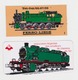 3 STICKERS AUTOCOLLANT Chemins De Fer  LIEGE OURTHE AMBLEVE   Train Locomotive - Chemin De Fer