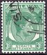 MALAYA STRAITS SETTLEMENTS 1941 KGVI 3 Cent Green SG295 Used - Straits Settlements