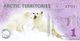 Arctic Territories - 1 Polar Dollar 2012 - Unc - Fantasy Banknote - Private Issue - Not A Legal Tender - Altri & Non Classificati