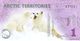 Arctic Territories - 1 Polar Dollar 2012 - Unc - Fantasy Banknote - Private Issue - Not A Legal Tender - Autres & Non Classés