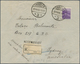 Albanien: 1930 Registered Letter Franked With 4x5 Qind Green And 1 Fr. Violet From Shkoder To Sydney - Albanien