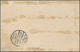 Albanien - Ganzsachen: 1914 Postal Stationery Card 10 Qint Rose From Shkoder To Caire Egypt, Rare De - Albania