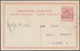 Albanien - Ganzsachen: 1914, "7.Mars" Handstamp On 5q. Green And On 10q. Red, Two Used Cards "VLONE - Albanie