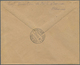 Albanien - Ganzsachen: 1934 Uprated Postal Stationery Envelope From Tirane By Registered Mail Via Ro - Albanie