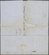 Belgien: 1855 (Apr. 13), "Forwarded By AUGUST ANDRE ANTWERP" B/s On Full Entire Letter Sent From "AN - Covers & Documents