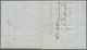 Belgien: 1854, 10c. Brown, Fresh Colour, Touched To Huge Margings, Single Franking On Lettersheet Fr - Lettres & Documents