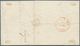 Belgien: 1851, 20c. Blue, Thin Paper, Fresh Colour, Huge Margins With Parts Of Right And Left Adjoin - Lettres & Documents