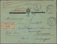 Belgien: 1881. Registered Telegram Envelope Cancelled By Haardt Bei Siegen Cds With Matching Registe - Covers & Documents