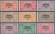 Belgien - Zeitungspaketmarken: 1928, Railway Parcel Stamps With Three-line Opt. ‚JOURNAUX / DAGBLADE - Journaux [JO]