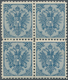 Bosnien Und Herzegowina (Österreich 1879/1918): 1895. Typographed "Arms". Variety, 10 (kr) Blue, Per - Bosnie-Herzegovine