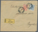 Bosnien Und Herzegowina (Österreich 1879/1918): 1903, Registered Pale Chamois Envelope (small Faults - Bosnie-Herzegovine