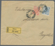 Bosnien Und Herzegowina (Österreich 1879/1918): 1903, Registered Pale Chamois Envelope (small Faults - Bosnien-Herzegowina