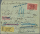 Bosnien Und Herzegowina (Österreich 1879/1918): 1907. Registered (small Faults) Cover To Germany, Fr - Bosnia And Herzegovina