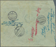 Bosnien Und Herzegowina (Österreich 1879/1918): 1907. Registered (small Faults) Cover To Germany, Fr - Bosnia And Herzegovina