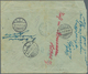 Bosnien Und Herzegowina (Österreich 1879/1918): 1907. Registered (small Faults) Cover To Germany, Fr - Bosnien-Herzegowina