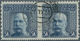 Bosnien Und Herzegowina (Österreich 1879/1918): 1906, 5 Kr Dunkelblau, Gestempeltes Waagerechtes Paa - Bosnien-Herzegowina